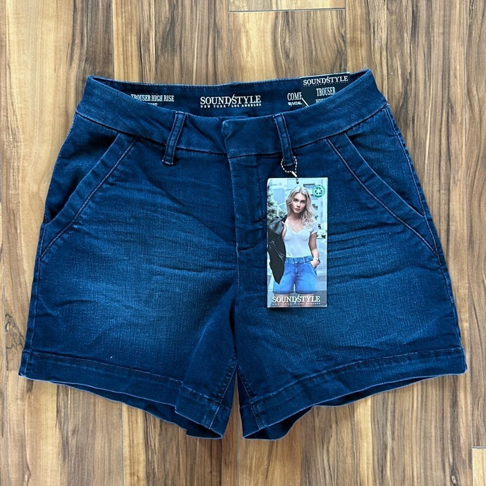 NEW Sound Style Jean Shorts - Picture 3 of 8